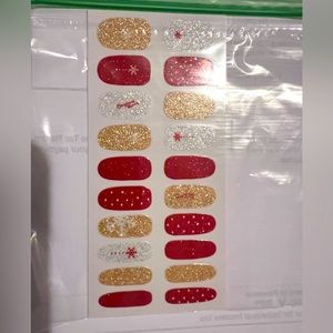 Holiday nail stickers/wraps